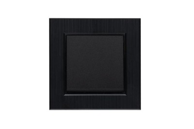 Выключатель 1-клав. Karea LINE STAR чер. Makel 86054001