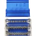Шина на DIN-рейку в корпусе (кросс-модуль) ШНК 4х11 3L+PEN IEK YND10-4-11-125