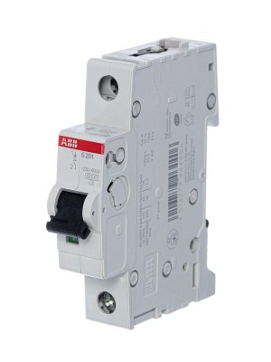 Выключатель автоматический модульный 1п C 20А 6кА S201 C20 ABB 2CDS251001R0204 Выключатель автоматический модульный 1п C 20А 6кА S201 C20 ABB 2CDS251001R0204