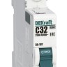 Выключатель автоматический модульный 1п C 32А 4.5кА ВА-101 DEKraft 11057DEK