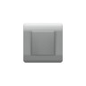 Розетка NEW3-E 16А IP44 с заземл. защ. шторки с крышкой серебр. CHINT 431449