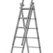 Лестница трехсекционная 3х9 H=257/426/591см 11.18кг алюм. FIT 65434