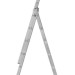 Лестница трехсекционная 3х9 H=257/426/591см 11.18кг алюм. FIT 65434