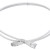 Патч-корд кат.5E UTP LSZH 1.5м slim колпачок с язычком бел. ITK PC08-C5EUL-1M5-SL-WT