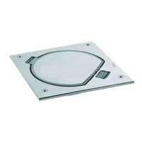 Основа с крышкой на защелке KGE без роз. K45 нерж. сталь Simon Connect KSE0-23-72 Основа с крышкой на защелке KGE без роз. K45 нерж. сталь Simon Connect KSE0-23-72