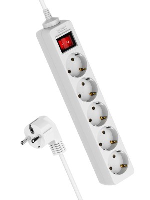 Удлинитель 5х5м с заземл. 16А IP20 ПВС 3х1 с выкл. КОСМОС YKsm5m-5g-Z-V(K) Удлинитель 5х5м с заземл. 16А IP20 ПВС 3х1 с выкл. КОСМОС YKsm5m-5g-Z-V(K)