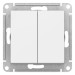 Переключатель 2-кл. AtlasDesign (сх.6+6) 10AX механизм лотос SE ATN001365