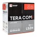 Кабель витая пара U/UTP кат.5E 4 пары 24 AWG solid LSZH нг(А)-HF сер. (м) TERACOM PRO EKF TRP-5EUTP-04LSH-GY-IN3