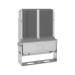 Прожектор светодиодный СДО FL 21 C 300W AM1 840 GR CL 460х480х54мм 300Вт 4000К IP66 уличный сер. Русский Свет 17082123374