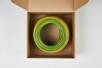 Провод H07V-K 1.5 GN/YE (коробка) (уп.100м) LAPP 3120000397
