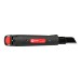 Нож строительно-монтажный 18мм НСМ-80 (SK4) Heavy Duty (до 60кг) Professional EKF ncm-80-pro