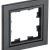 Рамка 1-м BRITE РУ-1-БрЧ черн. IEK BR-M12-K02
