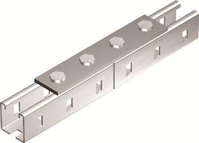 Пластина для профиля С-образ. соединительная L190 4 отверстия DKC BMD1012HDZ Пластина для профиля С-образ. соединительная L190 4 отверстия DKC BMD1012HDZ