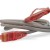 Патч-корд кат.5E U/UTP LSZH PC-LPM-UTP-RJ45-RJ45-C5e-0.3M-LSZH-GY 0.3м сер. Hyperline 229923