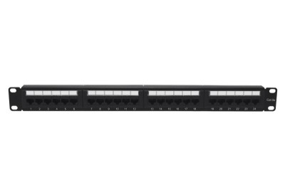 Патч-панель 19дюйм 1U кат.5E неэкранир. 24 порта RJ-45 Dual IDC TOKOV ELECTRIC TKE-PP-5E-1U-24P-UTP