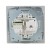 Розетка компьютерная + телефонная 2-м СП Mira RJ45 + RJ11 сер. метал. LEZARD 701-1010-143