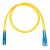 Шнур оптический коммутационный (патч-корд)LC-SC дуплекс (duplex) OS2 нг(А)-HF 1.0 м желт. Datarex DR-220141
