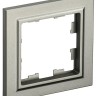 Рамка 1-м BRITE РУ-1-БрШ шампань IEK BR-M12-K37
