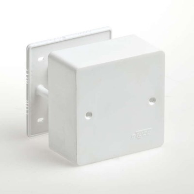 Коробка универсальная 85х85х42 IP42 для кабель-каналов Ruvinil 65015 Коробка универсальная 85х85х42 IP42 для кабель-каналов Ruvinil 65015