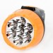 Фонарь аккумуляторный LED3807 7LED 2 режима аккум. SLA 220В пластик. черн./желт. (кор.) Ultraflash 9216