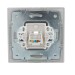 Розетка компьютерная 1-м СП Mira RJ45 сер. метал. LEZARD 701-1010-139