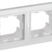 Рамка 2-м IP44 BRITE РУ-2-БрБ-44 бел. IEK BR-M22-44-K01