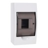 Бокс модульный накладной PDB/W 1004 WH (ЩРН-П- 4) IP41 пластик. JazzWay 5071643