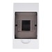 Бокс модульный накладной PDB/W 1004 WH (ЩРН-П- 4) IP41 пластик. JazzWay 5071643