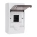 Бокс модульный накладной PDB/W 1004 WH (ЩРН-П- 4) IP41 пластик. JazzWay 5071643