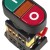 Кнопка APBB-22N "I-O" d22мм 1з+1р 240В неон IEK BBD10-APBB-K51