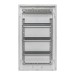 Основание силового щита Nova с DIN-рейками 36мод. IP41 PROxima EKF nv-pbase-36