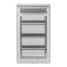 Основание силового щита Nova с DIN-рейками 36мод. IP41 PROxima EKF nv-pbase-36