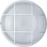 Светильник ЛОН 94 803 NBL-R2-60-E27/WH 1х60Вт E27 IP54 (аналог НПБ 1302 бел. круг с решеткой 60Вт) Navigator 94803