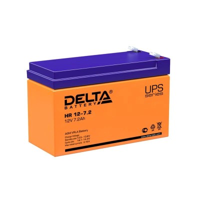 Аккумулятор UPS 12В 7.2А.ч HR 12-7.2 Delta 4614010180011