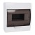 Бокс модульный накладной PDB/W 1008 WH (ЩРН-П- 8) IP41 пластик. JazzWay 5071667