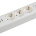 Удлинитель 3х2м с заземл. 16А 250В MODERN У03В с выкл. USBх3 (type-Aх2шт + type-Cх1шт) ПВС 3х1 бел. IEK WYP12-16-03-02-ZKU-K01