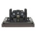 Розетка СП FORTE&PIANO FP315 16А с заземл. защ. шторки винт. крепл. сер. IEK FP-R14-16-K03