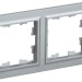 Рамка 2-м BRITE РУ-2-БрА алюм. IEK BR-M22-K47