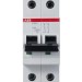 Выключатель автоматический модульный 2п C 6А 6кА S202 C6 ABB 2CDS252001R0064