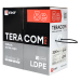 Кабель витая пара U/UTP кат.5E 4 пары 24 AWG solid внешн. LDPE черн. (м) TERACOM PRO EKF TRP-5EUTP-04PE-BK-OUT3
