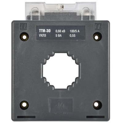 Трансформатор тока ТТИ-30 250/5А кл. точн. 0.5S 5В.А МПИ08 IEK ITT20-3-05-0250-08