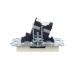 Розетка компьютерная СП RJ45 кат.5E BRITE РК10-БрКр механизм беж. IEK BR-K10-1-K10