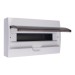 Бокс модульный накладной PDB/W 1018 WH (ЩРН-П-18) IP41 пластик. JazzWay 5071681