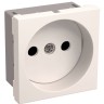 Розетка 1-м 2мод. РКС-20-20-П-К 10А IP20 45х45 без заземл. бел. PRIMER IEK CKK-40D-RSB2-K01-K