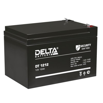 Аккумулятор ОПС 12В 12А.ч DT 1212 Delta 4614010040013