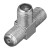 Переходник антенный 3-гнезда F тройник блист. Rexant 06-0022-A
