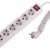 Удлинитель 6х2м с заземл. 16А IP20 Lila с выкл. LEZARD 720-0602-602
