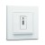 Розетка для зарядного устройства USB KAREA бел. Makel 56001465