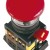 Кнопка "Грибок" AEAL-22 d22мм 1з+1р 240В с фиксацией красн. IEK BBG60-AEAL-K04