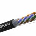 Кабель витая пара U/UTP 4х2х24AWG(0.51мм) кат.5E PE outdoor Fluke tested 305м (м) PRO TOKOV ELECTRIC TKP-C05-U42-5E-305-OD